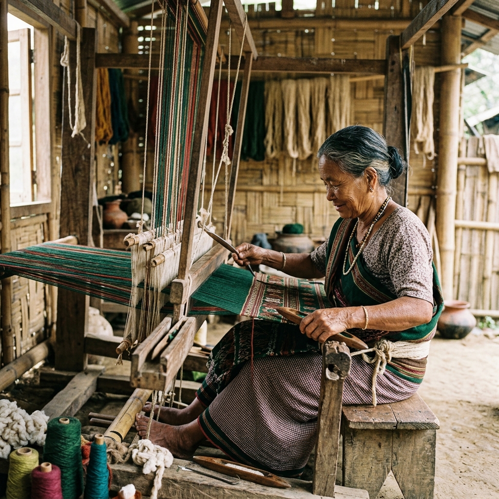 Handcrafted Weavers in NE India